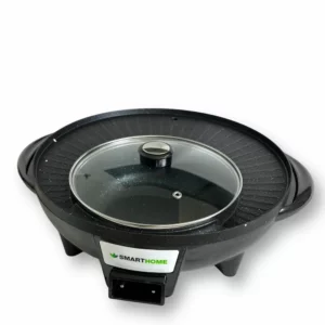 เตาปิ้งย่างอเนกประสงค์พร้อมหม้อสุกกี้ Smart home 1600W