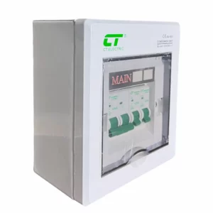 ตู้คอมซูมเมอร์ 2 ช่อง เมนธรรมดา MCB 63 A CT