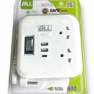 ปลั๊กคอมBLL 1เมตร USB