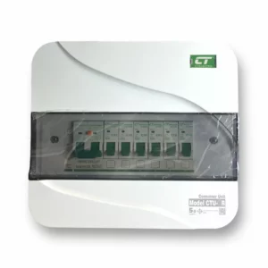 ตู้คอมซูมเมอร์กันดูด 6 ช่อง 63A (RCBO) CT