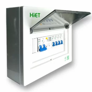 ตู้คอมซูมเมอร์กันดูด 4 ช่อง 63 A (RCBO2PN) Hiet